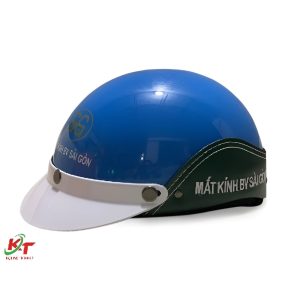 NÓN  BH NỬA ĐẦU - KIỂU HALY BỌC DA - MÃ 02